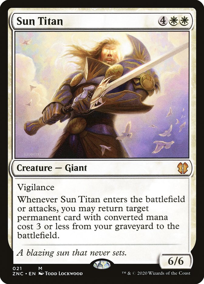 Sun Titan [Zendikar Rising Commander] | Galaxy Games LLC