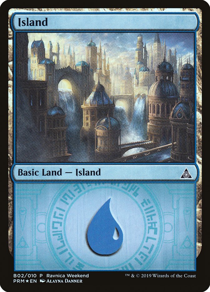 Island (B02) [Ravnica Allegiance Guild Kit] | Galaxy Games LLC