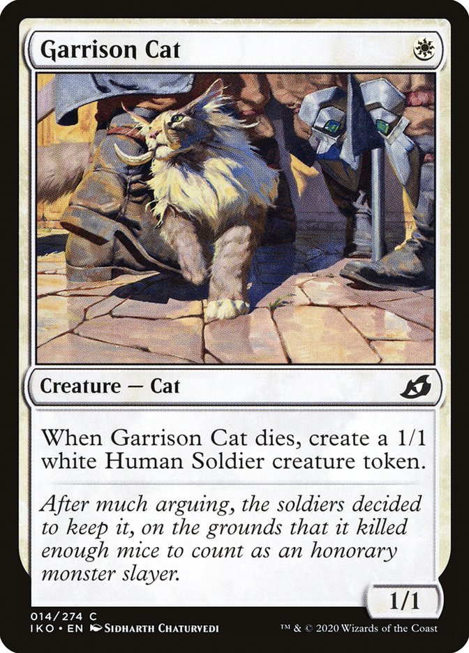 Garrison Cat [Ikoria: Lair of Behemoths] | Galaxy Games LLC