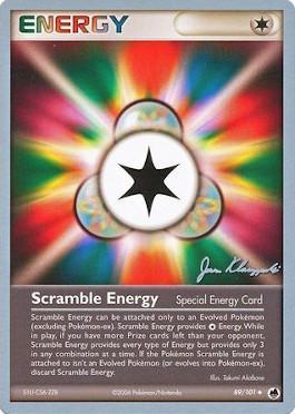 Scramble Energy (89/101) (Psychic Lock - Jason Klaczynski) [World Championships 2008] | Galaxy Games LLC