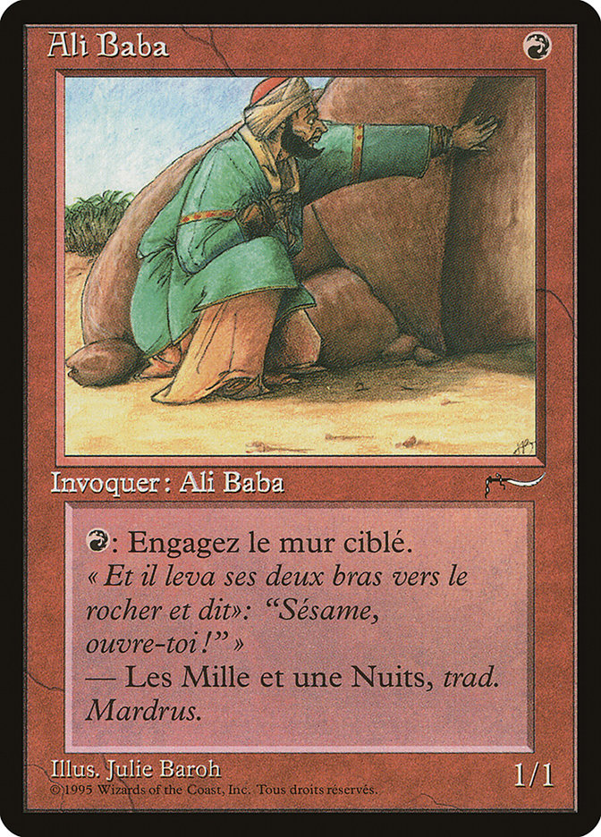 Ali Baba (French) [Renaissance] | Galaxy Games LLC
