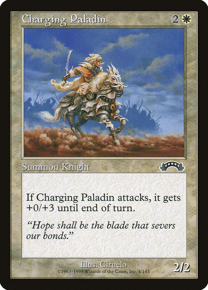 Charging Paladin [Exodus] | Galaxy Games LLC