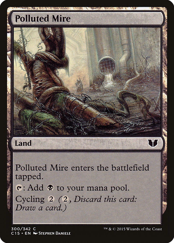 Polluted Mire [Commander 2015] | Galaxy Games LLC