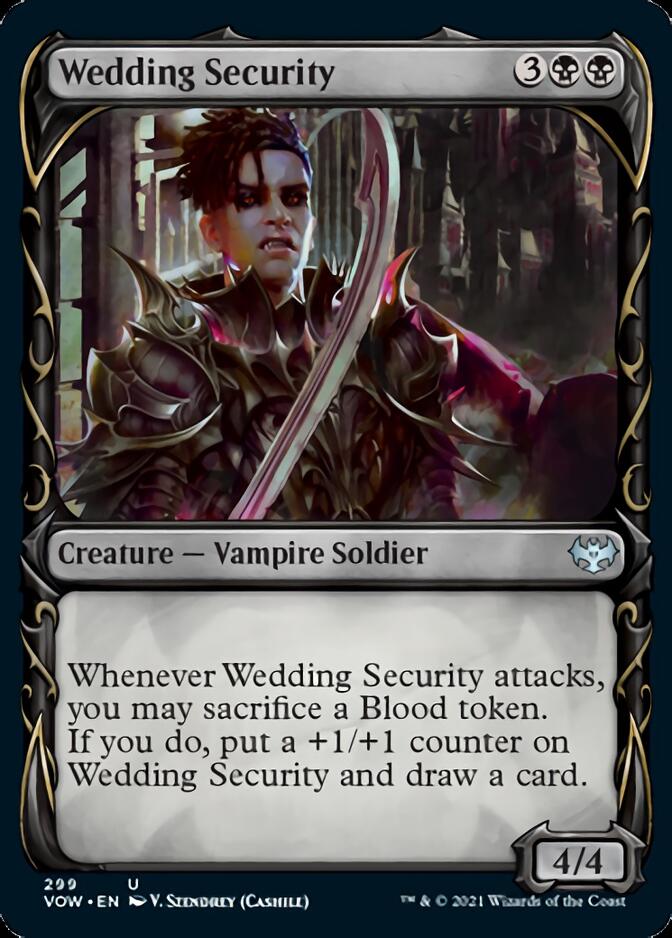 Wedding Security (Showcase Fang Frame) [Innistrad: Crimson Vow] | Galaxy Games LLC