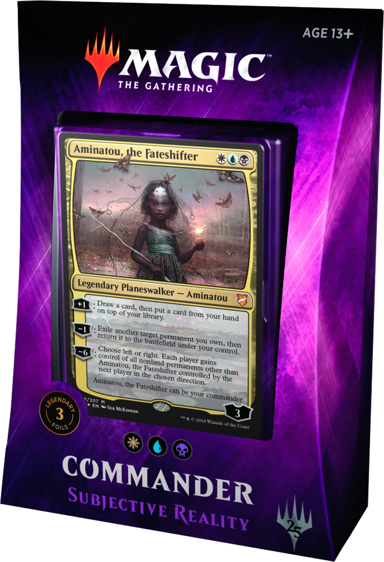 Commander 2018 - Commander Deck (Subjective Reality) | Galaxy Games LLC