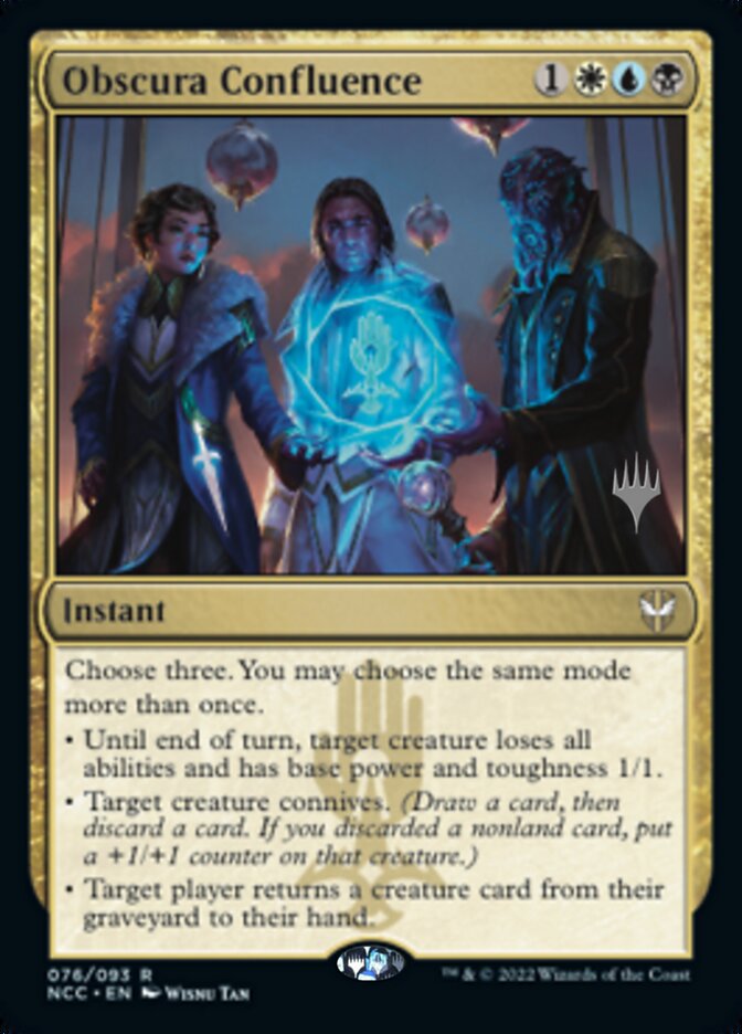 Obscura Confluence (Promo Pack) [Streets of New Capenna Commander Promos] | Galaxy Games LLC