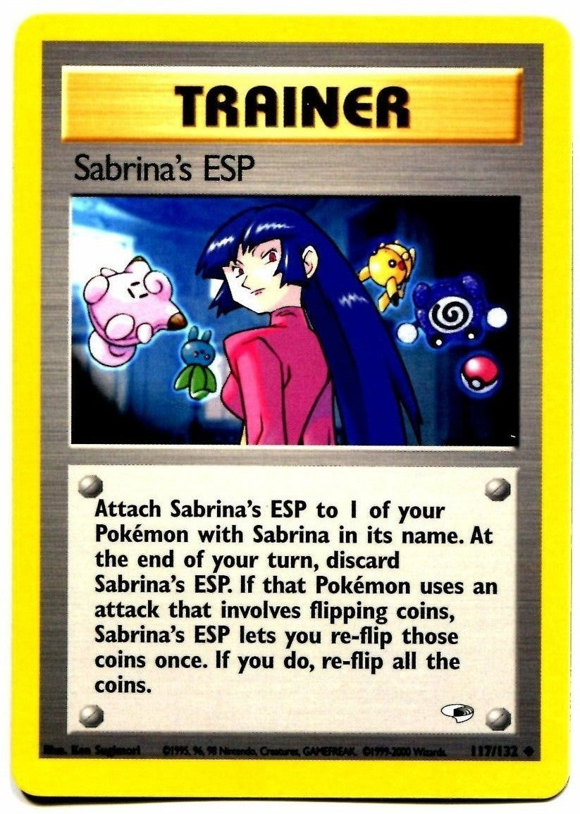 Sabrina's ESP (117/132) [Gym Heroes Unlimited] | Galaxy Games LLC
