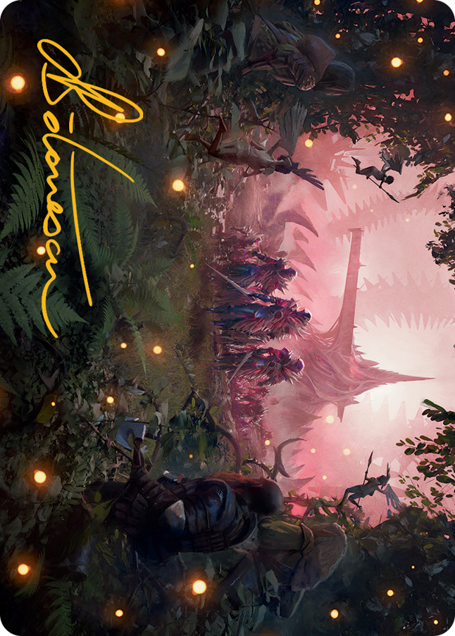 Invasion of Eldraine Art Card (Gold-Stamped Signature) [March of the Machine Art Series] | Galaxy Games LLC