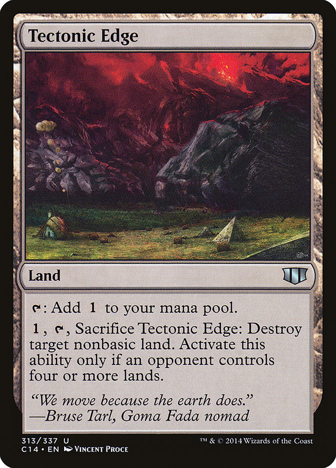 Tectonic Edge [Commander 2014] | Galaxy Games LLC