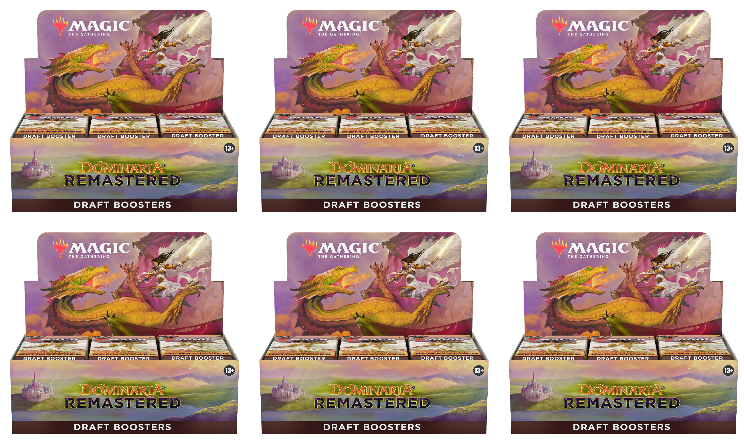 Dominaria Remastered - Draft Booster Case | Galaxy Games LLC