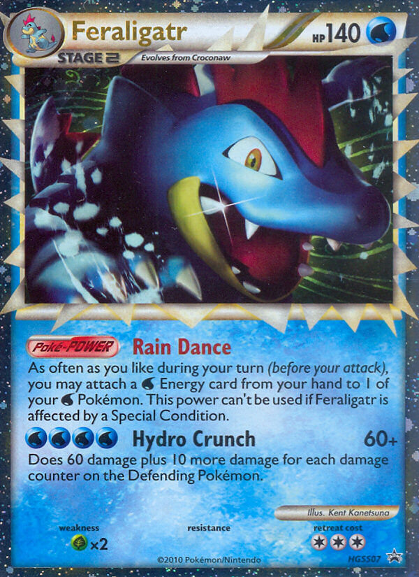 Feraligatr (HGSS07) [HeartGold & SoulSilver: Black Star Promos] | Galaxy Games LLC