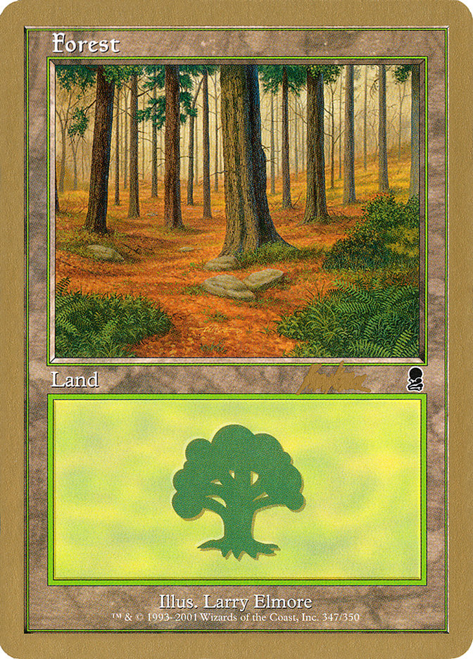 Forest (bk347) (Brian Kibler) [World Championship Decks 2002] | Galaxy Games LLC