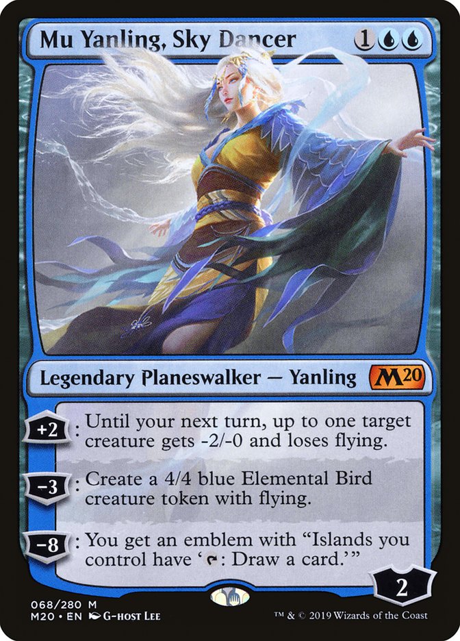 Mu Yanling, Sky Dancer [Core Set 2020] | Galaxy Games LLC