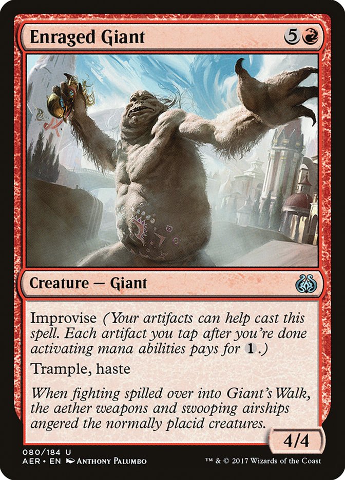 Enraged Giant [Aether Revolt] | Galaxy Games LLC