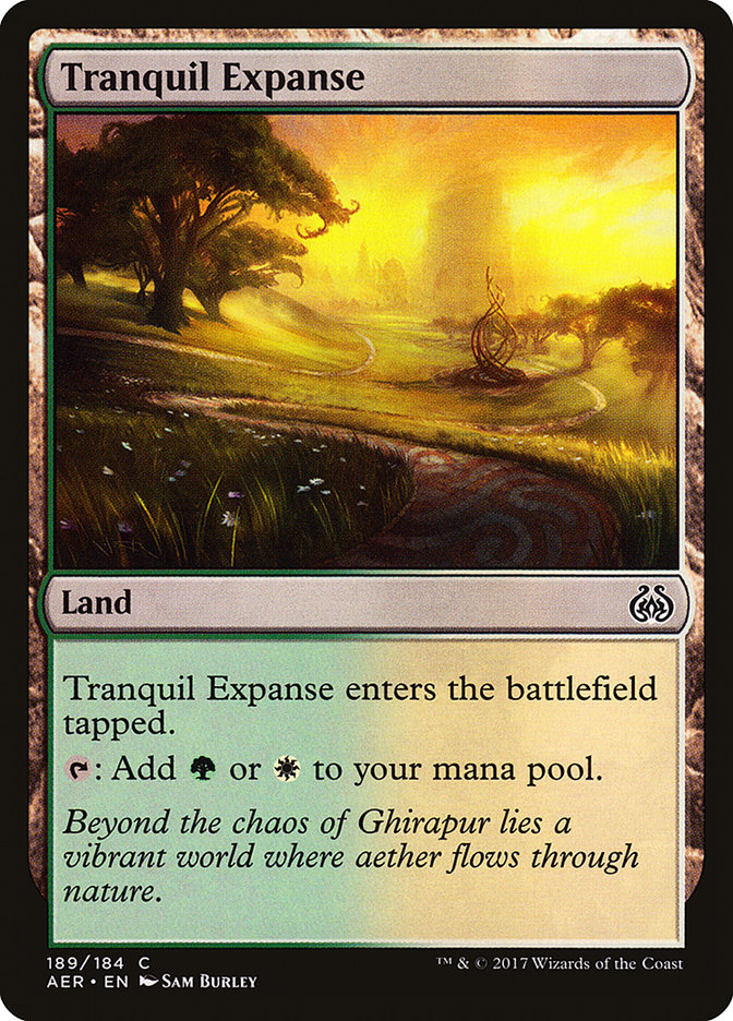 Tranquil Expanse [Aether Revolt] | Galaxy Games LLC