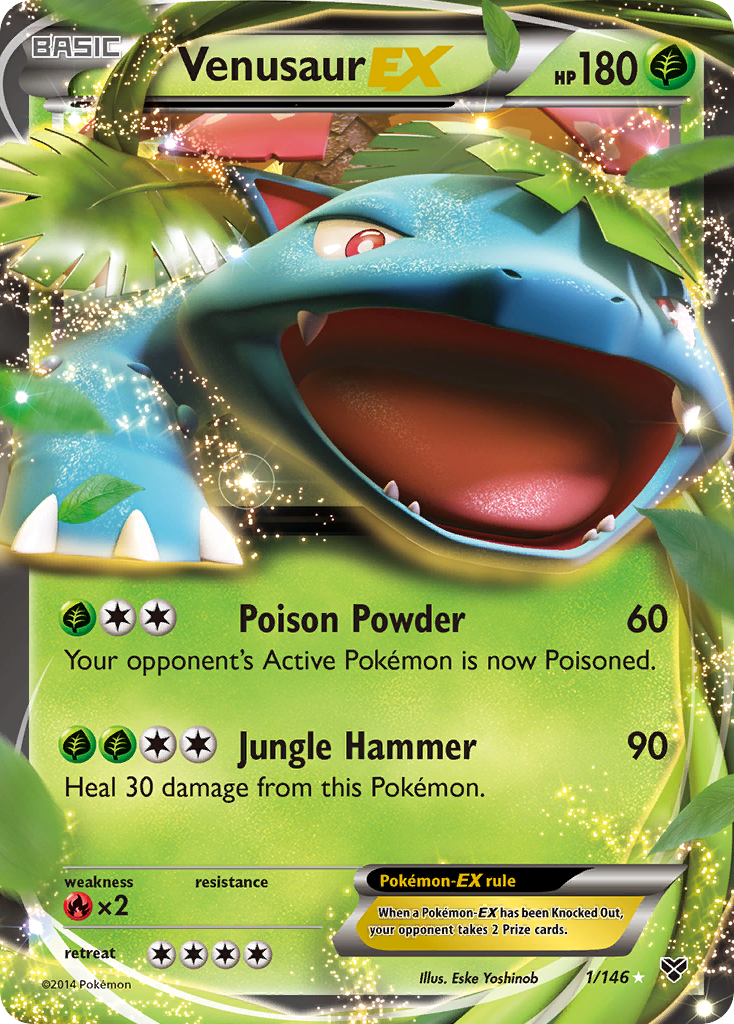 Venusaur EX (1/146) [XY: Base Set] | Galaxy Games LLC