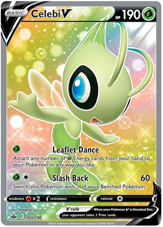 Celebi V (160/198) [Sword & Shield: Chilling Reign] | Galaxy Games LLC