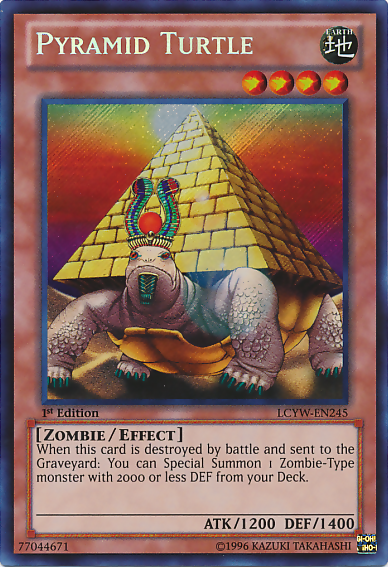 Pyramid Turtle [LCYW-EN245] Secret Rare | Galaxy Games LLC