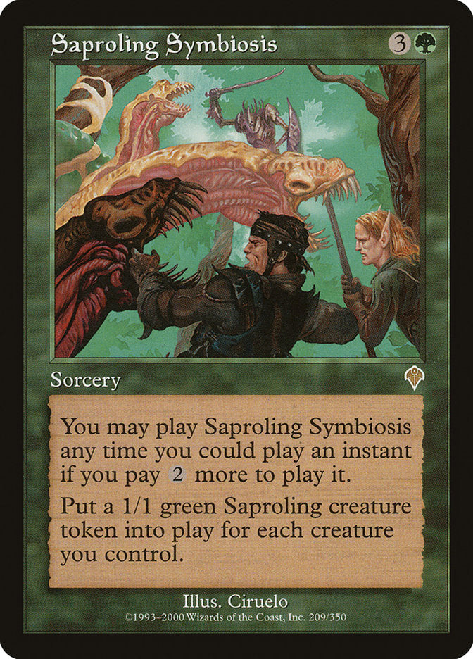Saproling Symbiosis [Invasion] | Galaxy Games LLC