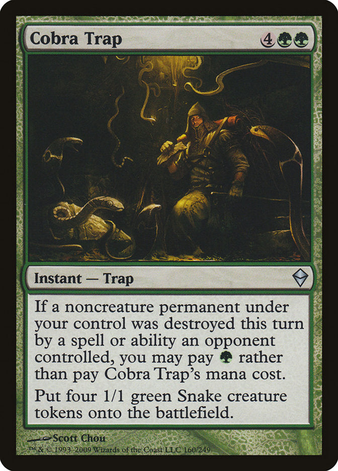 Cobra Trap [Zendikar] | Galaxy Games LLC