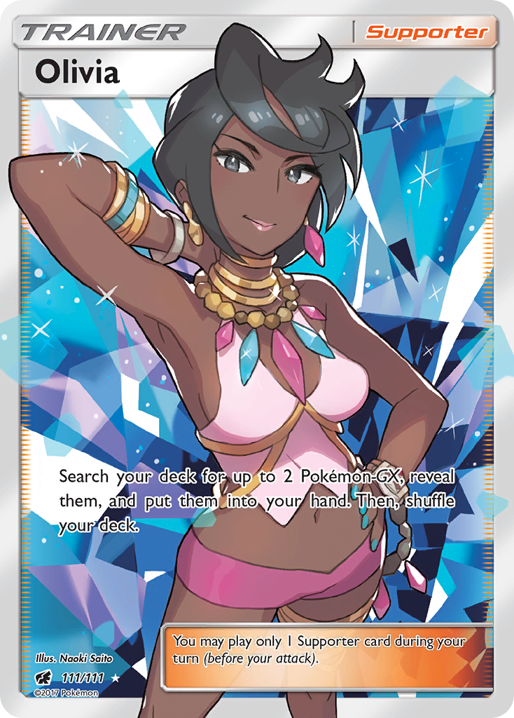 Olivia (111/111) [Sun & Moon: Crimson Invasion] | Galaxy Games LLC