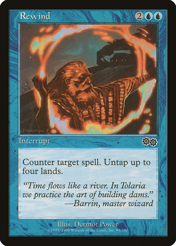 Rewind [Urza's Saga] | Galaxy Games LLC
