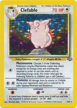 Clefable (1/64) [Jungle Unlimited] | Galaxy Games LLC