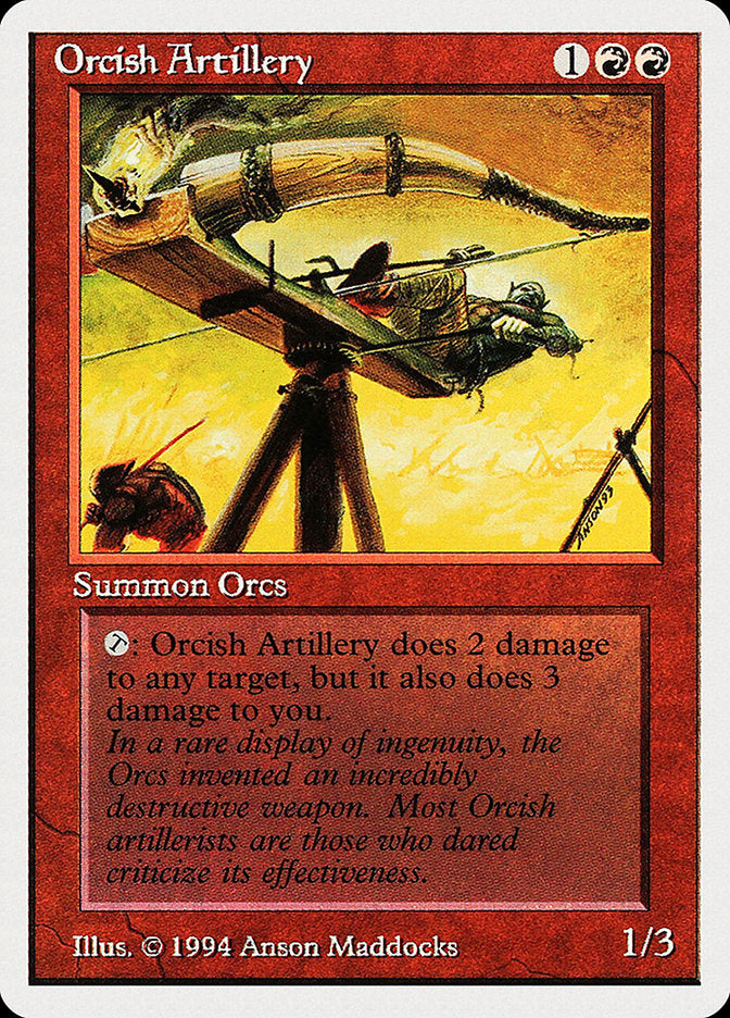 Orcish Artillery [Summer Magic / Edgar] | Galaxy Games LLC