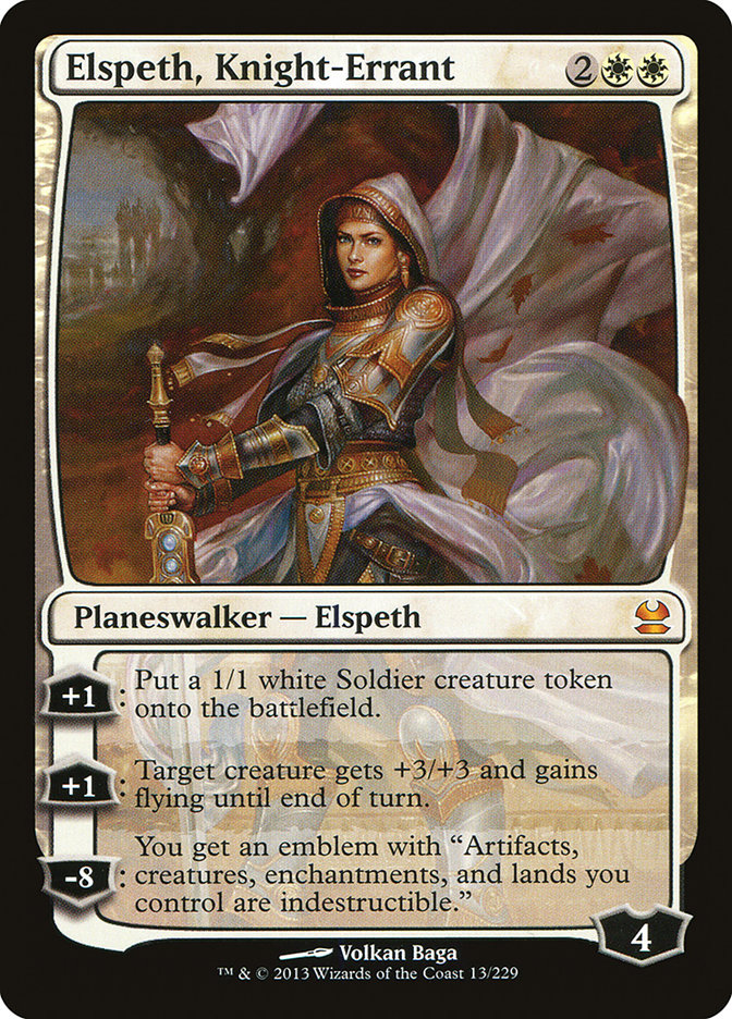 Elspeth, Knight-Errant [Modern Masters] | Galaxy Games LLC