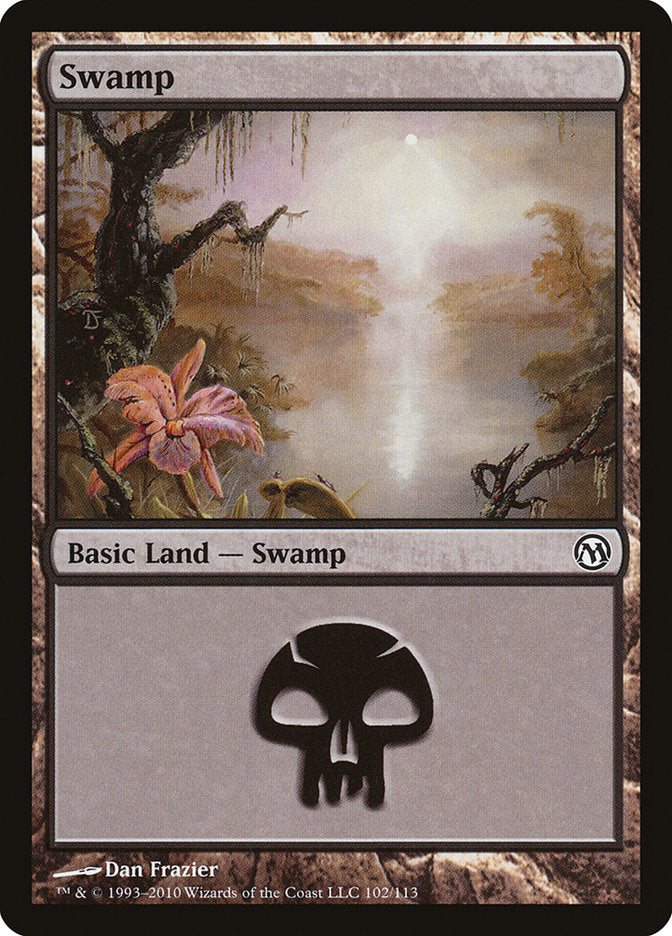 Swamp (102) [Duels of the Planeswalkers] | Galaxy Games LLC