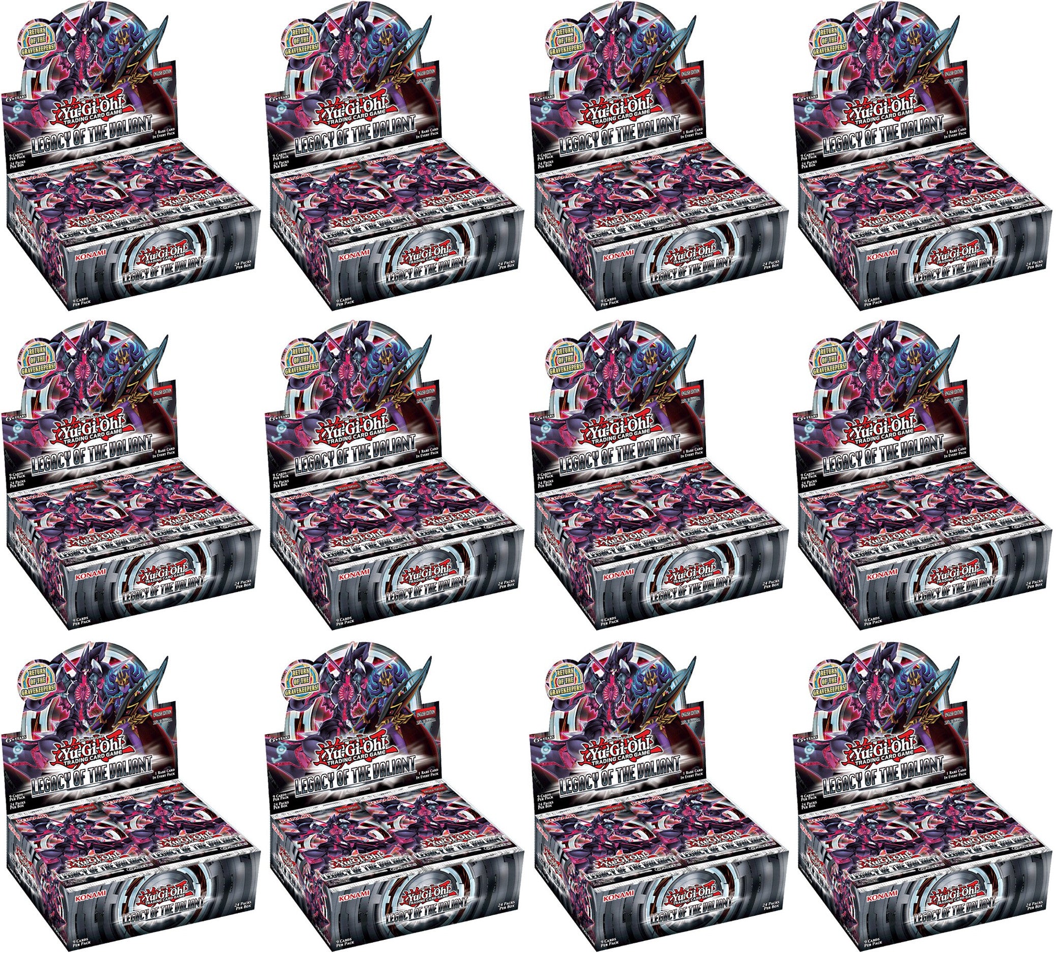 Legacy of the Valiant - Booster Box Case (1st Edition) | Galaxy Games LLC