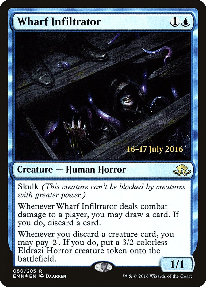 Wharf Infiltrator [Eldritch Moon Prerelease Promos] | Galaxy Games LLC