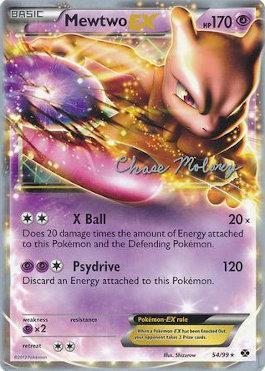 Mewtwo EX (54/99) (Eeltwo - Chase Moloney) [World Championships 2012] | Galaxy Games LLC