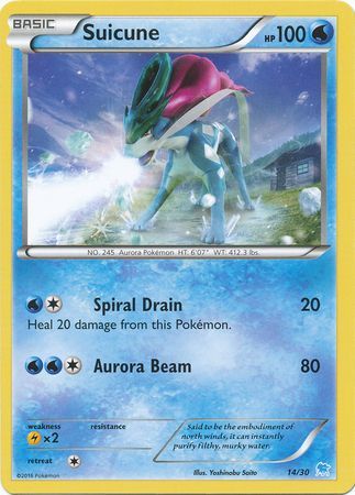 Suicune (14/30) [XY: Trainer Kit 3 - Suicune] | Galaxy Games LLC