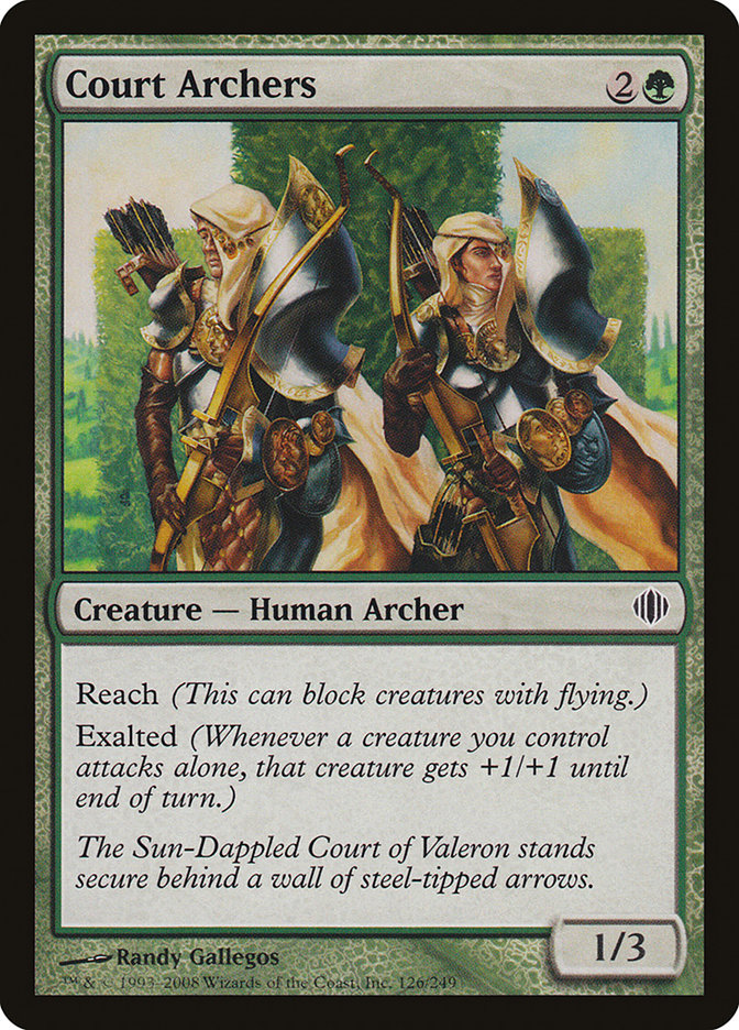 Court Archers [Shards of Alara] | Galaxy Games LLC