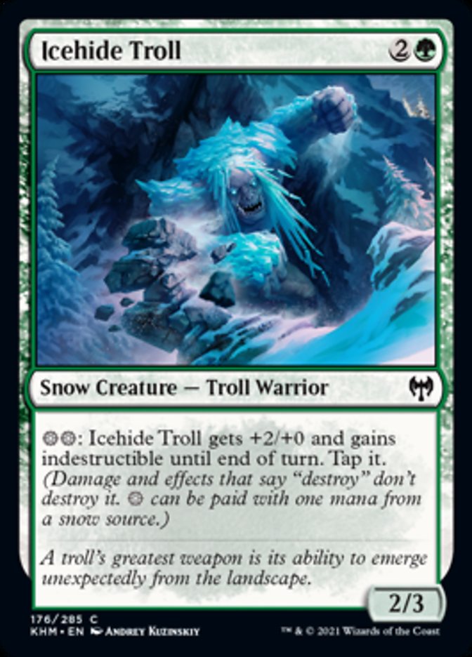 Icehide Troll [Kaldheim] | Galaxy Games LLC