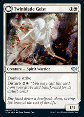 Twinblade Geist // Twinblade Invocation [Innistrad: Crimson Vow] | Galaxy Games LLC