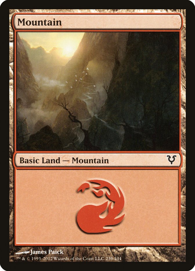 Mountain (239) [Avacyn Restored] | Galaxy Games LLC