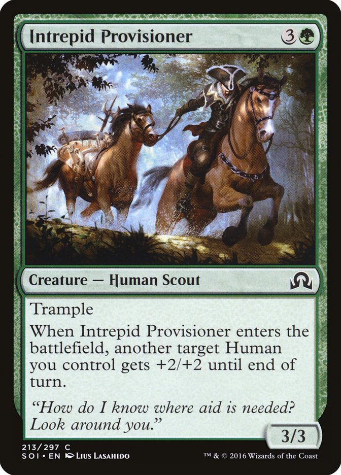 Intrepid Provisioner [Shadows over Innistrad] | Galaxy Games LLC