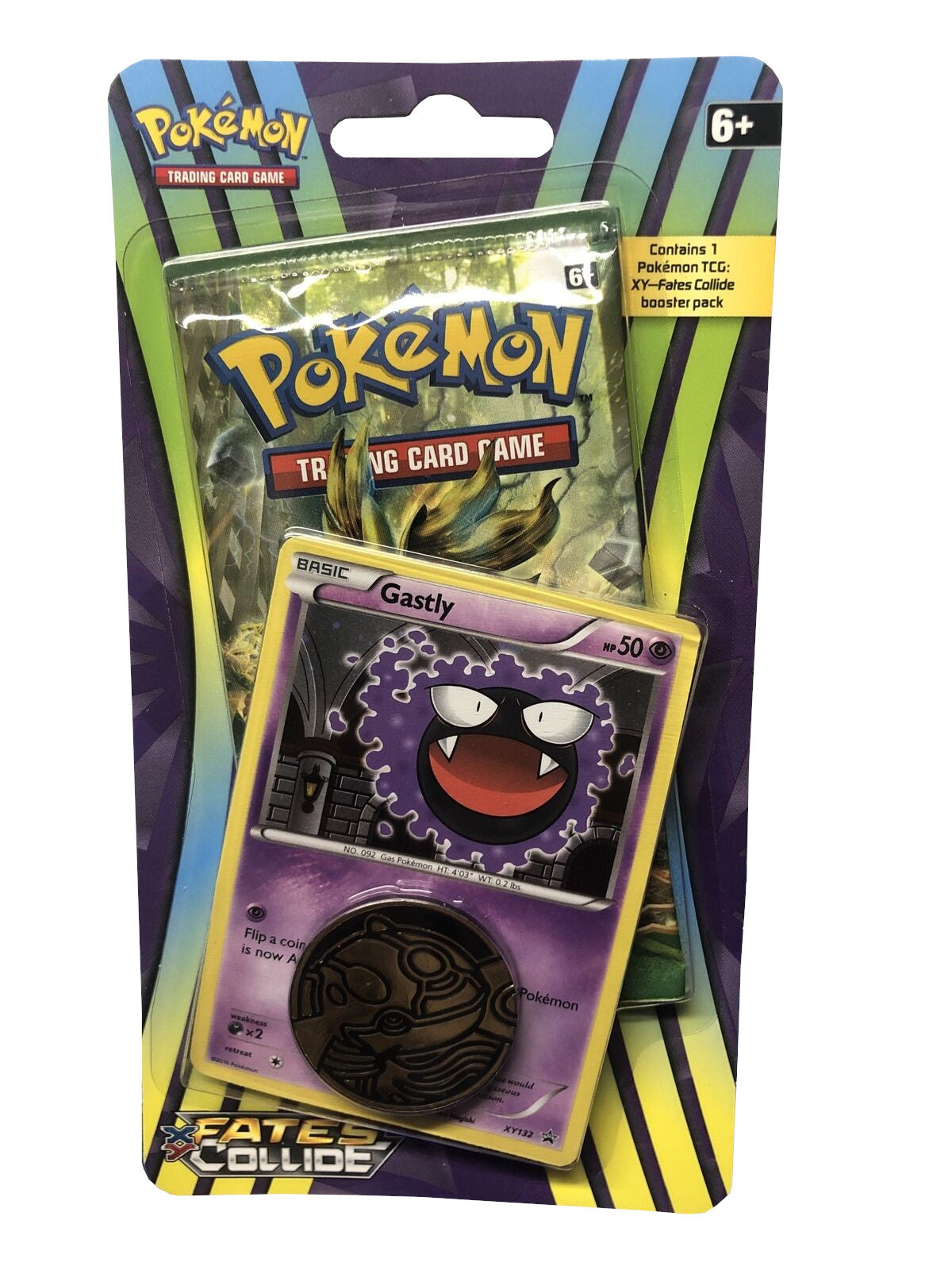 XY: Fates Collide - Single Pack Blister (Gastly) | Galaxy Games LLC