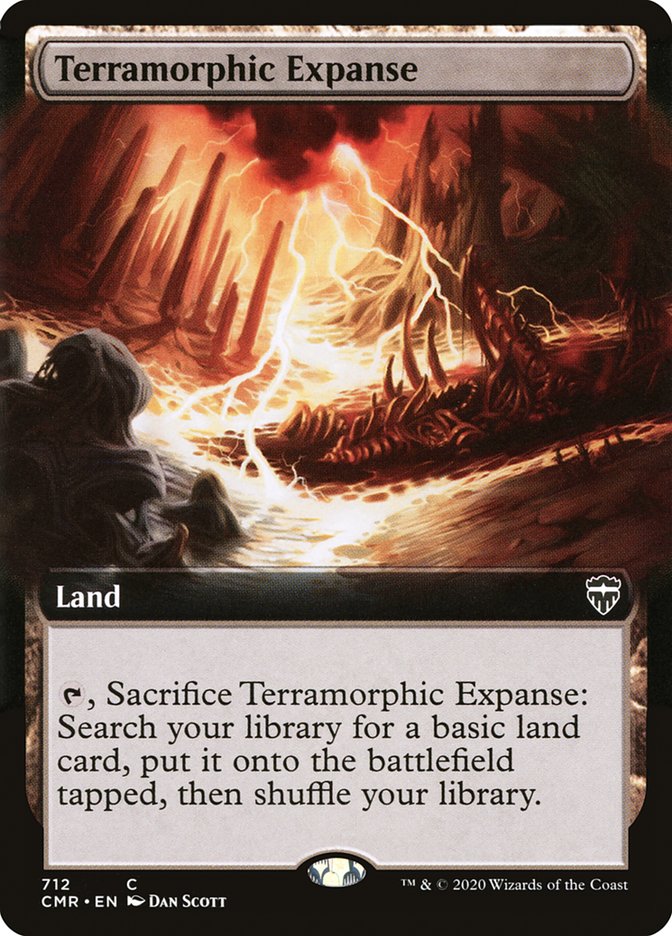 Terramorphic Expanse (Extended Art) [Commander Legends] | Galaxy Games LLC