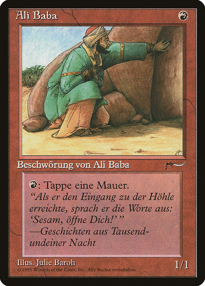 Ali Baba (German) [Renaissance] | Galaxy Games LLC