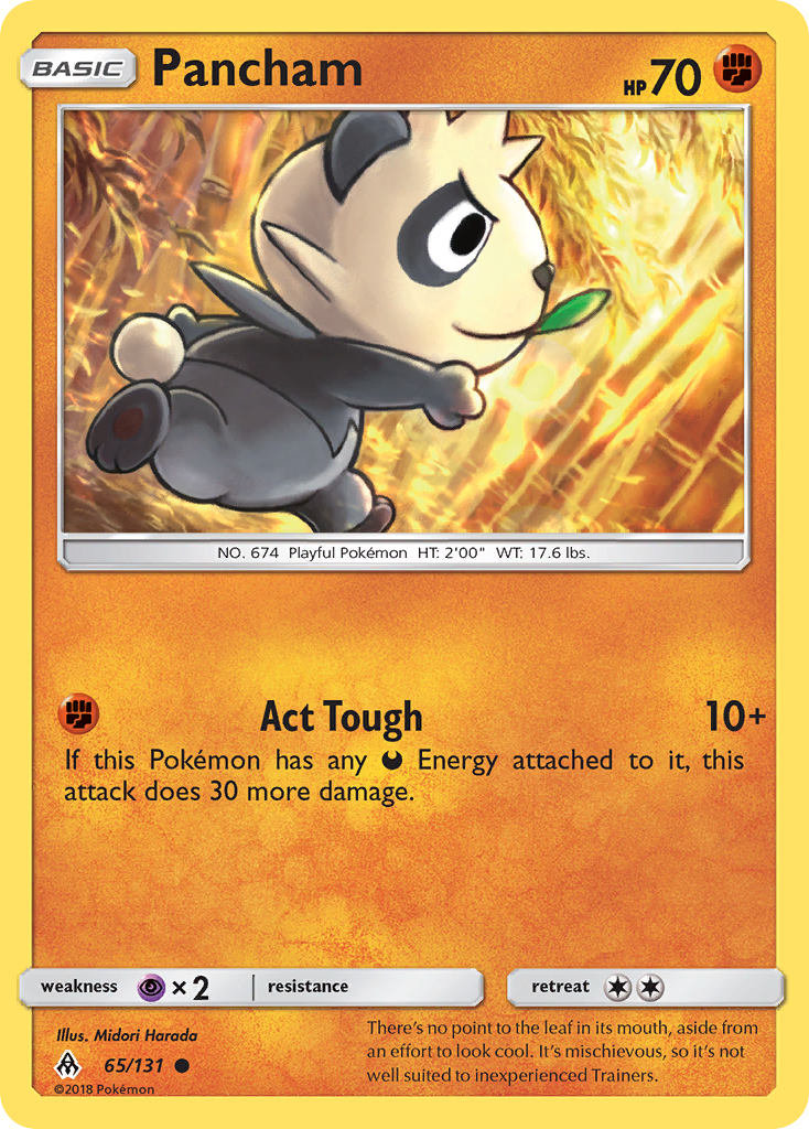 Pancham (65/131) [Sun & Moon: Forbidden Light] | Galaxy Games LLC