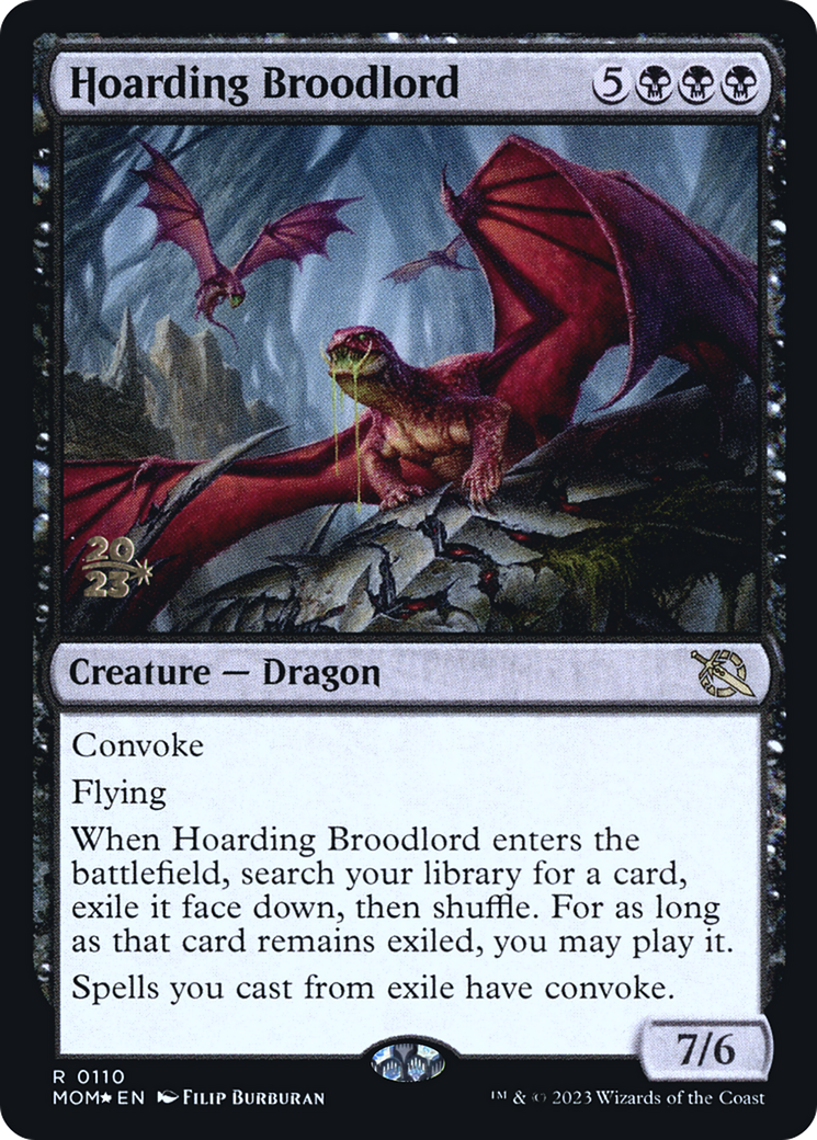 Hoarding Broodlord [March of the Machine Prerelease Promos] | Galaxy Games LLC