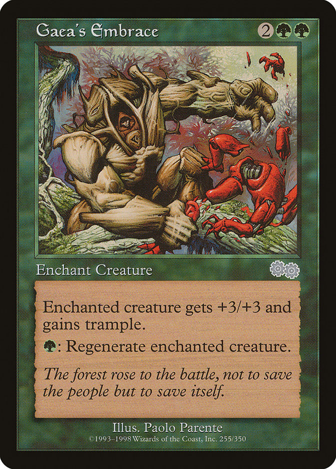Gaea's Embrace [Urza's Saga] | Galaxy Games LLC