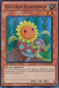 Naturia Sunflower [HA03-EN011] Super Rare | Galaxy Games LLC