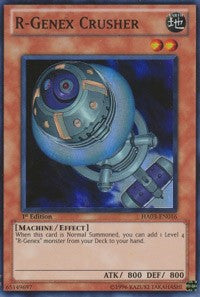 R-Genex Crusher [HA03-EN016] Super Rare | Galaxy Games LLC