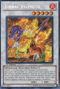 Jurrac Velphito [HA03-EN027] Secret Rare | Galaxy Games LLC