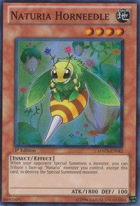 Naturia Horneedle [HA03-EN042] Super Rare | Galaxy Games LLC