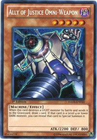 Ally of Justice Omni-Weapon [HA03-EN050] Secret Rare | Galaxy Games LLC